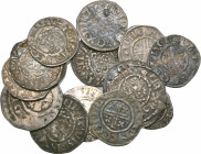 Henry II-III, Short Cross pennies (11), London (7), Adam, Class VIIb3, Ilger (2), Class Vb2, VIIa3, Pieres, Class 1a2, Rauf, Class VIc1, Stivene, Clas...