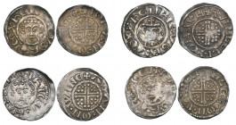 Henry II (1154-89), Short Cross penny, Class 1b1, Winchester, Adam (N. 963; S. 1344; SCBI Mass 491); Richard I (1189-99), Short Cross penny, Class IVa...