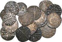 Edward I-III, pennies (17), Bristol (2), Berwick upon Tweed, Canterbury, Chester, Durham (2), Kingston upon Hull, London (8), Newcastle and halfpenny ...