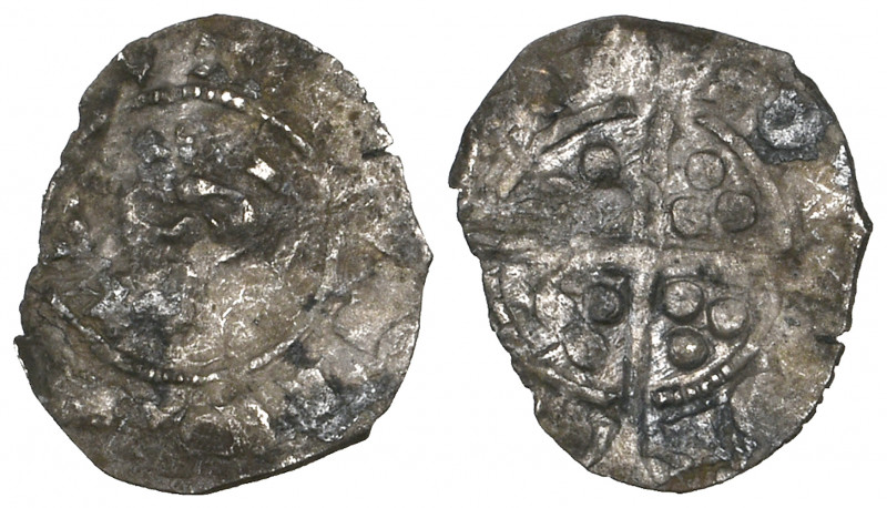 Edward I, farthing, London, uncertain type, 0.16g, excavated, only poor to fair...