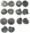 Richard II - Henry VII, halfpennies (7), all London mint, of Richard II, Henry V, with annulets by bust, Henry VI (4- various issues) and Henry VII, s...