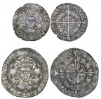 Henry VI, First Reign, (1422-61) Annulet Issue (1422-30), groat, Calais, annulets both sides 3.84g (N. 1424; S. 1836), good very fine and half-groat, ...