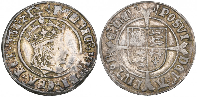 *Henry VII, groat, Profile Issue, m.m. pheon both sides, 2.95g (N. 1747; S. 2258...