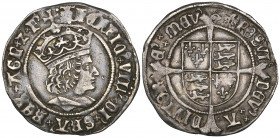 *Henry VIII (1509-47), First Coinage (1509-26), groat, London, m.m. castle, 2.84g (N. 1762; S.2316), weak in places, very fine

Estimate: GBP 180 - ...