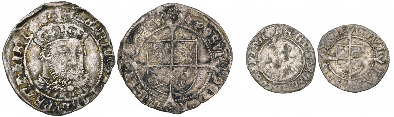 Henry VIII, Third Coinage (1544-47), groat, Tower, m.m. lis on obverse only, Sec...