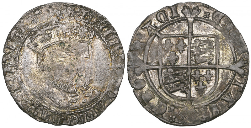 *Henry VIII, Third Coinage, groat, York, no mm. Second bust, quatrefoil stops, 2...