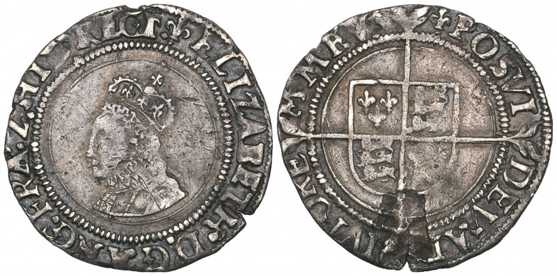 *Elizabeth I, First Coinage, groat, m.m. lis, small bust left, possibly taken fr...