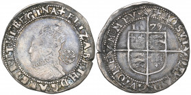 Elizabeth I, Fifth Coinage, sixpence, 1579, m.m. Greek cross, 3.00g (N. 1997; S. 2572), about very fine. Formerly ex Dr E. Burstal Collection.

Esti...