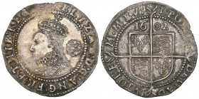 *Elizabeth I, Seventh Issue (1601-02), sixpence, 1602, m.m. 2, 3.03g (N. 2015; S. 2585) some flatness on upper legend, good very fine, scarce thus. Fo...