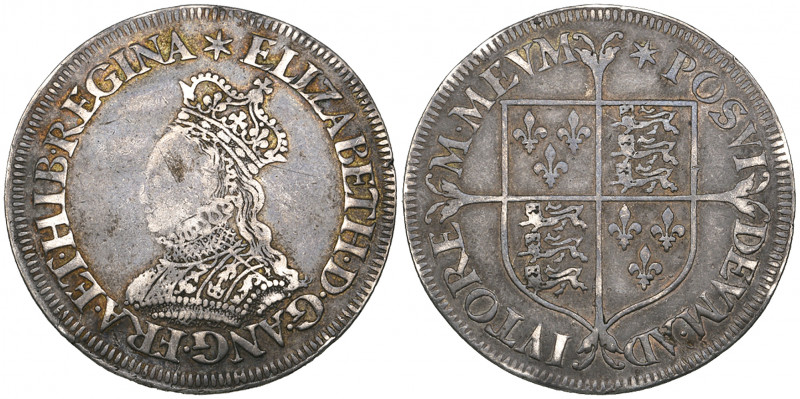 *Elizabeth I, Milled Coinage (1560-71), shilling, m.m. star, bust A, large size ...