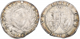Commonwealth (1649-60), sixpence, 1654, 2.78g (N. 2726; S.3219; Bull 200; E.S.C. 1489), slightly creased, fine. Provenance: Beaumont family Collection...