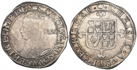 *Charles II, Third Hammered Coinage, halfcrown, m.m. crown, with inner circles and mark of value, 14.81g (S. 3321), fine. Provenance: Beaumont family ...