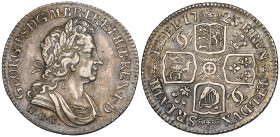 *George I, shilling, 1725, w.c.c. (for Welsh Copper Company) below bust, rev., plumes and interlinked C’s in angles (E.S.C. 1185; Bull 1596; S. 3650),...