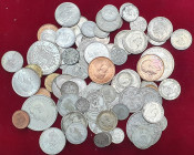 George VI, crowns (2), 1937, 1951, halfcrown, 1938, florins (3), 1937, 1938 (2), shillings (7), 1937-39, sixpences (3), 1937-38, silver 3d., 1937 and ...