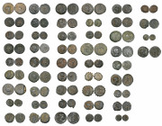 Syria, Seleucid kings, miscellaneous bronzes of various rulers (47), and two of Alexander the Great, mainly fine, some better (49)

Estimate: GBP 25...