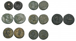 Decapolis, Antiochia ad Hippum, bronzes of Faustina II and Lucius Verus (Spijkerman 11 and 22), good fine; Coele-Syria, Heliopolis, Ae 22mm of Philip ...
