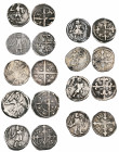 Counts of Flanders, Bruges, kleine denarius (9), various issues circa 1180-1305 (Gh. 229 (2), 403, 418, 419, 426, 430, 433, 437), many very fine (9)
...