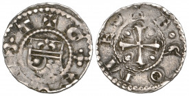 *Counts of Flanders, Boudewijn VIII or IX, kleine denarius, Ghent, similar to the last 0.37g (Gh. 253b), minor weakness, very fine

Estimate: GBP 15...