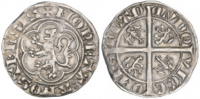 Counts of Flanders, Lodewijk van Nevers, halve-groot, Aalst (1331-34), 2.08g (G. 194), very fine

Estimate: GBP 120 - 150