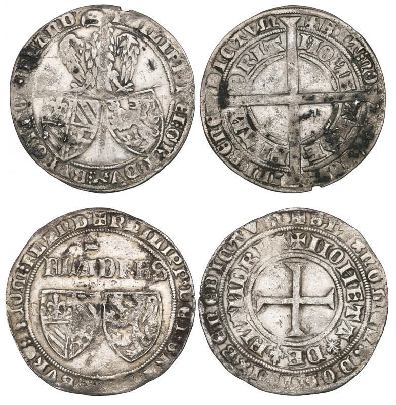 Dukes of Burgundy, Filips de Stoute (1382-1402), dubbel-groot jangelaar, Ghent (...