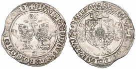 Dukes of Burgundy, Maria van Bourgandie (1477-82), dubbel-vuurijzer, 1477 Bruges, 2.91g (v.G. & H. 39-3a), minor edge irregularity, good very fine

...