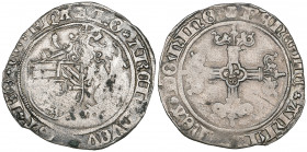Habsburg Period (1482-1555), Filips de Schone (1482-1506) under the Regency of Archduke Maximilian (1482-92), First issue (1482-85-1485-87,) vuurijzer...