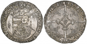 Habsburg Period, Filips de Schone, Majority, Eighth issue, stuiver, Bruges (1499-1503), 2.81g (v.G. & H. 120-5), extremely fine, scarce thus

Estima...