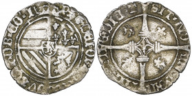 Habsburg Period, Filips de Schone, Majority, Eighth issue, groot, Bruges (1505-06), 1.71g (v.G. & H. 121-5), very fine and rare

Estimate: GBP 120 -...