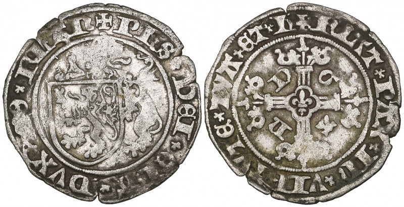 Revolt of Ghent against Archduke Maximilian, vuurzijger (1489-90), 2.79g (v.G. &...