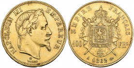 *France, Napoleon III, 100 francs, 1862a, very fine

Estimate: GBP 1000 - 1200