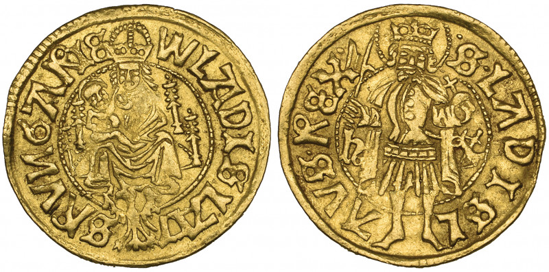 *Hungary, Wladislaus II (1490-1516), goldgulden, Nagyszeben mint (1500), mint ma...