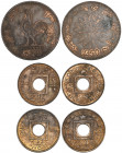 *Hong Kong, Victoria, 1 mil (2), both 1863 and Singapore, C.R. Read’s 1 keping token, AH 1250 (Pr. 33), all extremely fine and retaining some original...