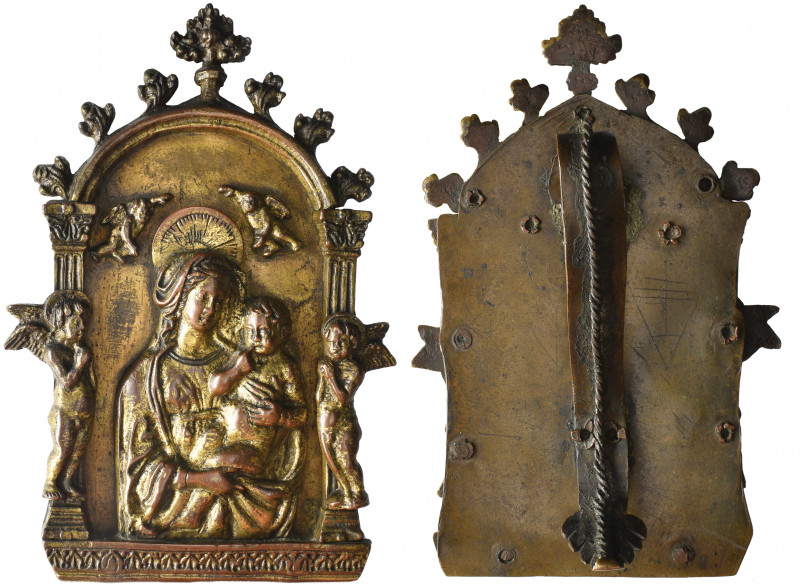 *Italy, Florentine (second half of the 15th century), The Virgin and Child, bron...