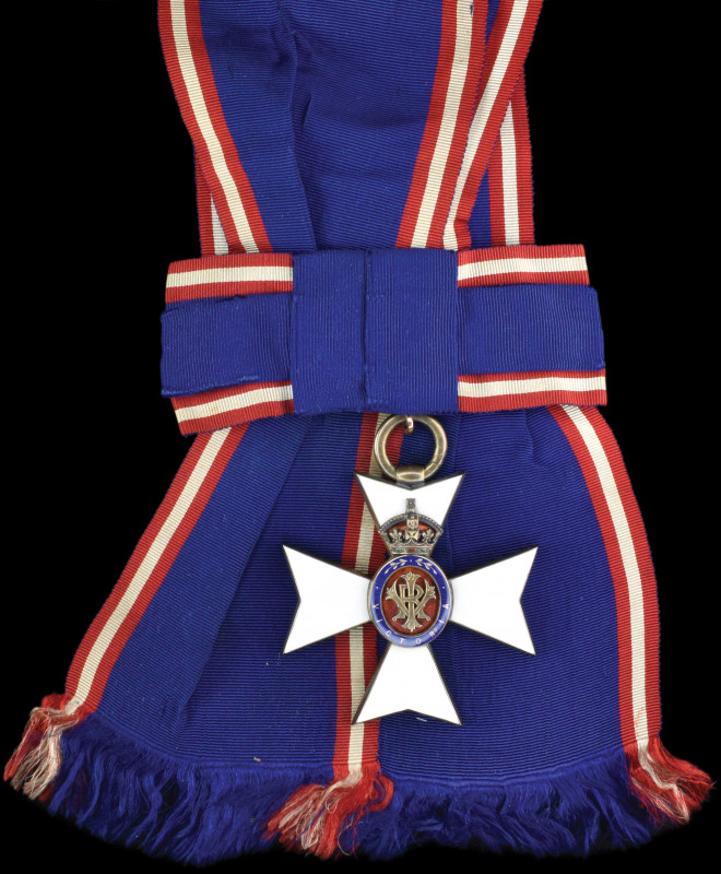 *The Royal Victorian Order, Grand Cross (G.C.V.O.) sash badge, in silver, silver...
