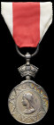 *Abyssinia, 1867-68, embossed naming to reverse (138 Sergt. J. Knox 26th Regt.), typical soldering beneath crown suspension, a few hairline scratches ...