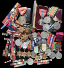 Miscellaneous WW2 Stars and Medals (30), comprising:1939-1945 Star (2), Atlantic Star (2), Air Crew Europe (original) (2), Africa Star, Pacific Star, ...