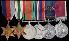 A WW2, G.S.M. ‘Malaya’ M.i.D. and L.S.G.C. Group of 6 awarded to Major and Quartermaster Ronald James Cross, Royal Army Ordnance Corps, late Royal Arm...