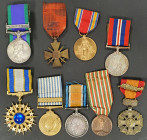 General Service Medal, 1962-2007, 1 clasp, Northern Ireland (24759064 Pte R J Brown BW); British War Medal 1914-18 (239157 H. Batchelor. A.B. R.N.); W...