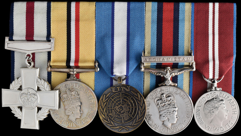 *The Remarkable ‘Afghanistan 2009’ Conspicuous Gallantry Cross Group of 5 awarde...