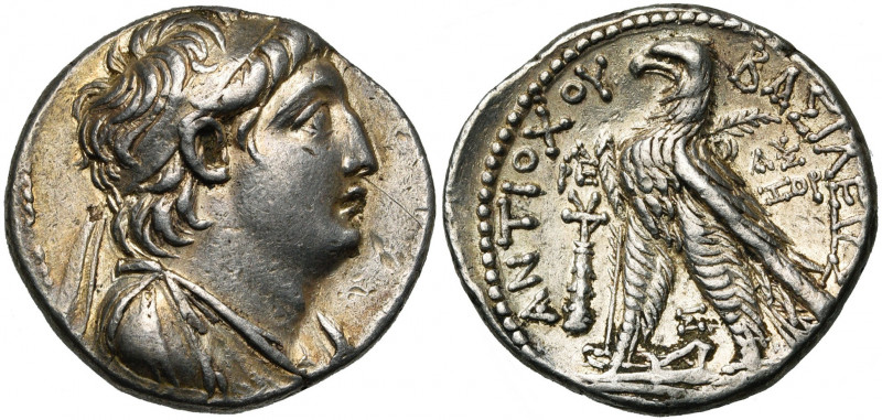 ROYAUME SELEUCIDE, Antiochos VII Evergète (138-129), AR tétradrachme, 136-135 av...