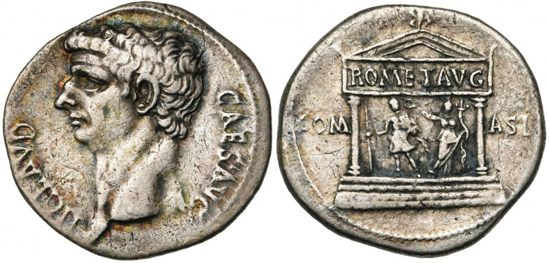 CLAUDE (41-54), AR cistophore, s.d. (41-42), Pergame. D/ TI CLAVD- CAES AVG T. n...