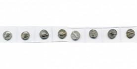 MARC AURELE (139-180), lot de 4 deniers: César, R/ Clementia, Pax; Auguste, R/ Aequitas, Providentia.
Très Beau