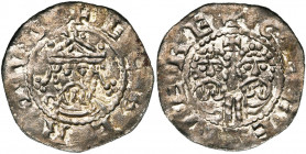 NEDERLAND, FRIESLAND, Graafschap, Egbert II (1068-1090), AR denarius, 1068-1077 (?), Garrelsweer. Vz/ + ECBERTVS Gekroond bb. v.v. Kz/ + GEREVVRE Bb. ...