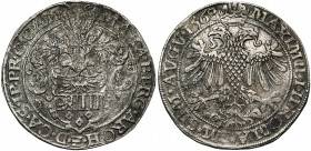 CAMBRAI, Archevêché, Maximilien de Berghes (1556-1570), AR écu (daldre), 1568. Au titre de Maximilien II. D/ Ecu de Berghes sous un heaume. R/ Aigle i...