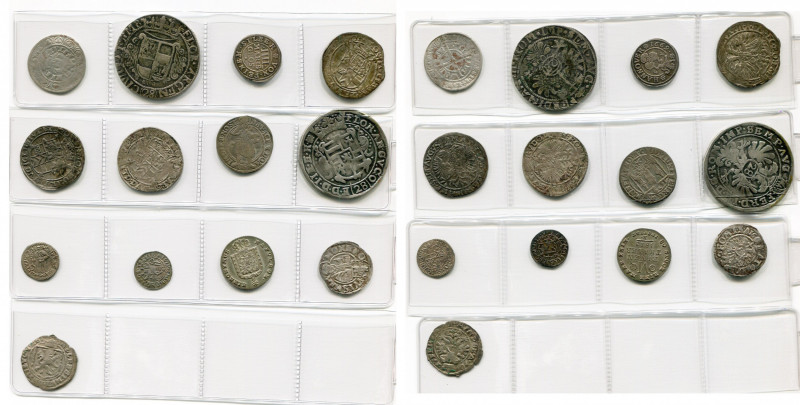 ALLEMAGNE, lot de 13 p., dont: Cologne, Walram von Jülich, Turnose, s.d.; Emden,...