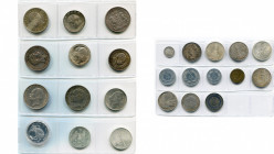 ALLEMAGNE, lot de 25 p., dont: Bade, Friedrich II, 5 Mark, 1913G; Bavière, Otto, 5 Mark, 1899 et 1913D; Luitpold, 3 Mark, 1911D; Ludwig III, 2 Mark, 1...