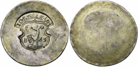 SAINT EMPIRE, TRANSYLVANIE (SIEBENBÜRGEN), Jean II Sigismond (1559-1572), héritier du trône de Hongrie, AR Taler de nécessité, 1565, Klausenburg (Cluj...