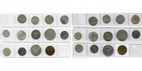 AUTRICHE, AR lot de 13 p.: Maximilien Ier, 1/2 Batzen, 1516, St. Veit; Ferdinand Ier, 3 Kreuzer, Vienne; Ferdinand, archiduc (1564-1595), 3 Kreuzer, s...