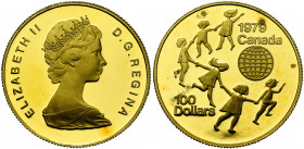 CANADA, Elisabeth II (1952-), AV 100 dollars, 1979. Année de l''enfance. Fr. 10.
Flan poli