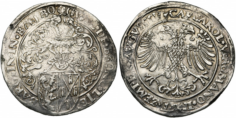 NEDERLAND, BATENBURG, Willem van Bronckhorst (1556-1573), AR daalder, z.j. (1556...